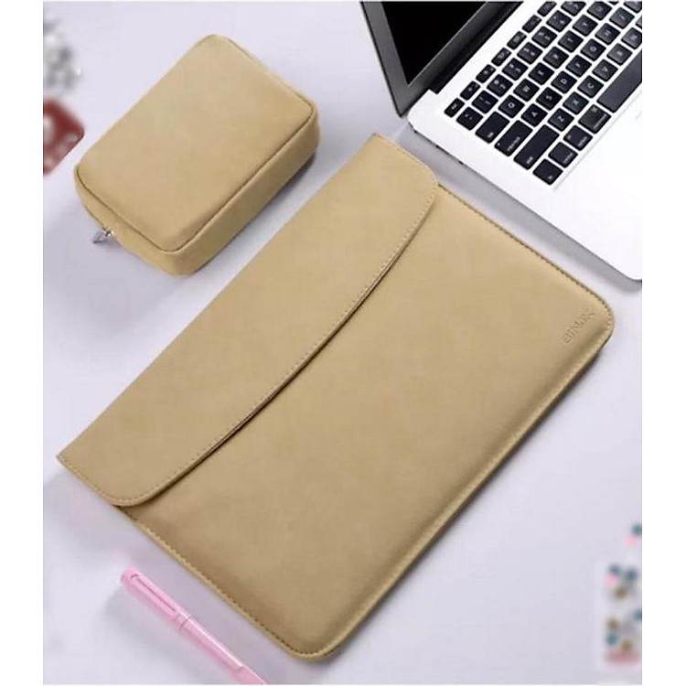BAO DA, TÚI DA, CẶP DA CHỐNG SỐC CHO MACBOOK, LAPTOP, SURFACE KÈM VÍ ĐỰNG PHỤ KIỆN