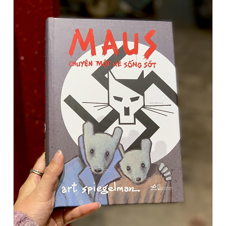 (Bìa cứng - Giải thưởng Pulitzer) MAUS - CHUYỆN MỘT KẺ SỐNG SÓT – Art Spiegelman - Nhã Nam