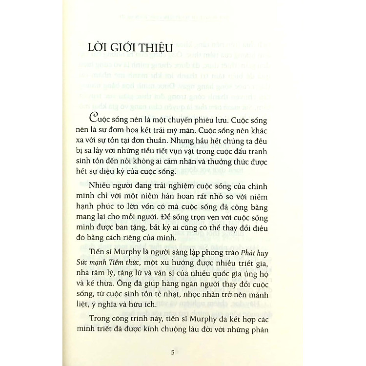 Sức Mạnh Tiềm Thức (The Power Of Your Subconscious Mind) - Ảnh 5