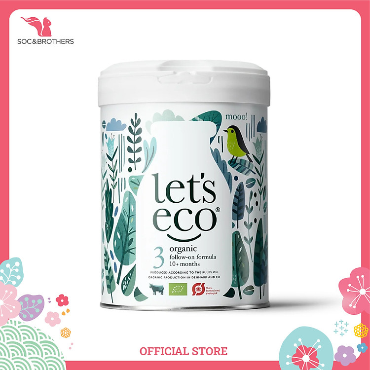 Sữa công thức hữu cơ Let’s Eco 3