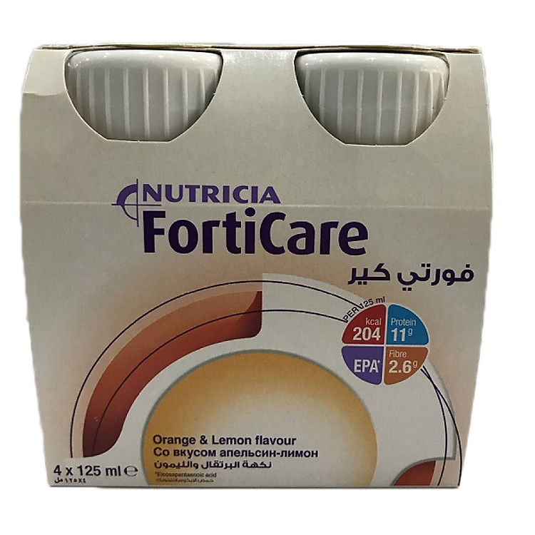 Sữa FortiCare hương cam chanh (lốc 4 chai)