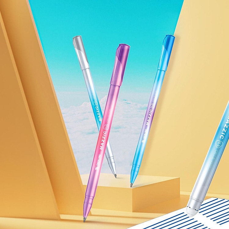 Bút gel xóa được Mazzic Thiên Long GELE-006 (Combo 5)