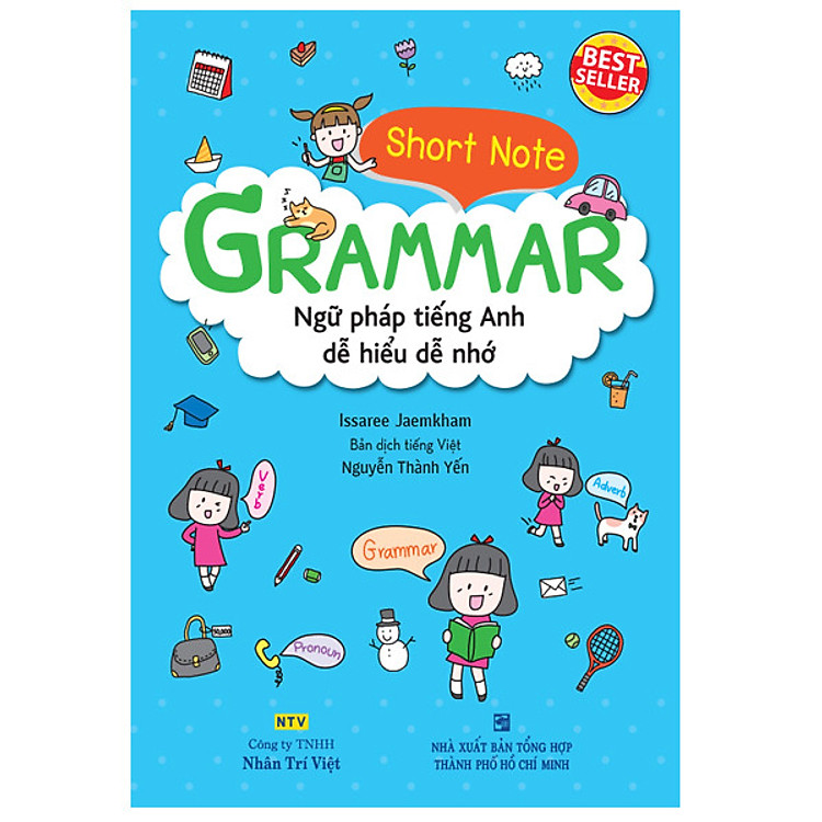 Mua tại Newshop :Short Note Grammar - Ngữ Pháp Tiếng Anh Dễ Hiểu Dễ Nhớ