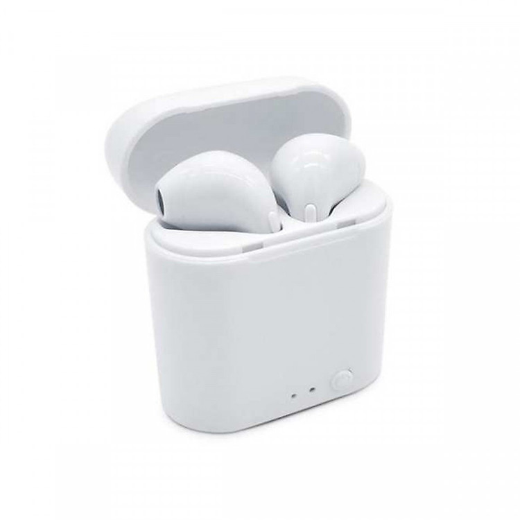 Tai nghe 2 tai Bluetooth không dây I7S cho IPhone, Android + Tặng móc dán siêu dính