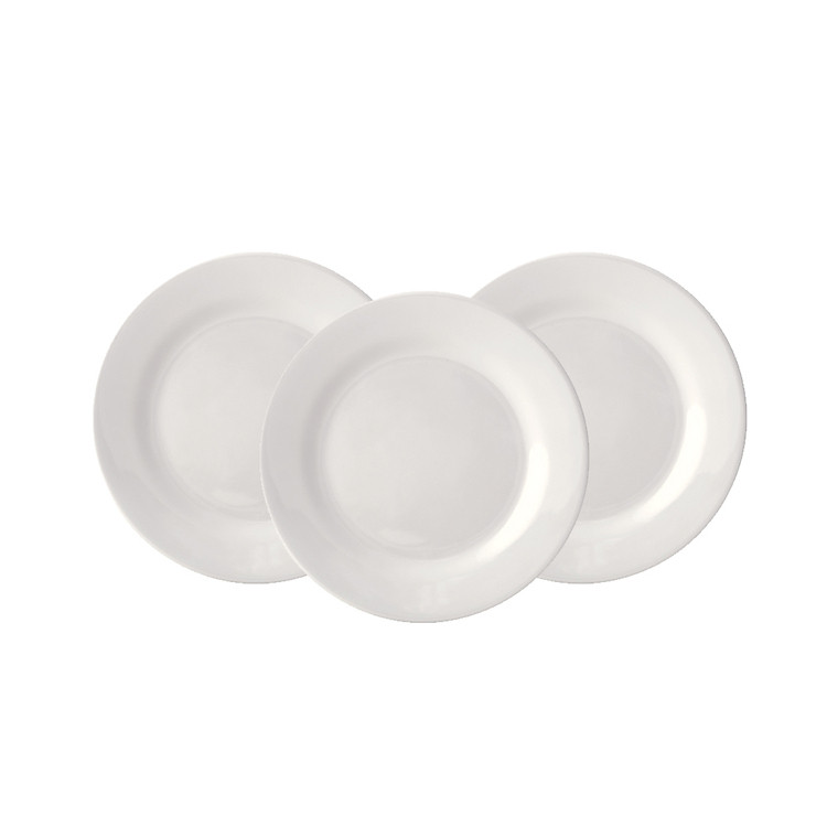 Combo 3 Dĩa (Đĩa) Sâu 9 Nhựa Xanh Melamine Cao Cấp DS09 ( 23 cm X 3.2 cm )