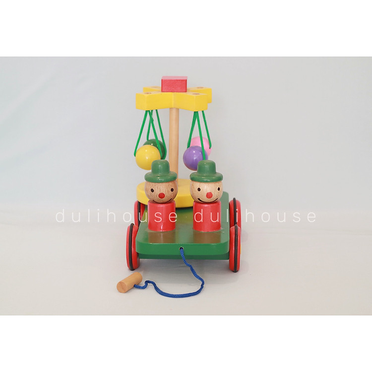 Đồ Chơi Gỗ Xe Chuyển Động DULI Chính hãng Tiết kiệm - Hình ảnh 5