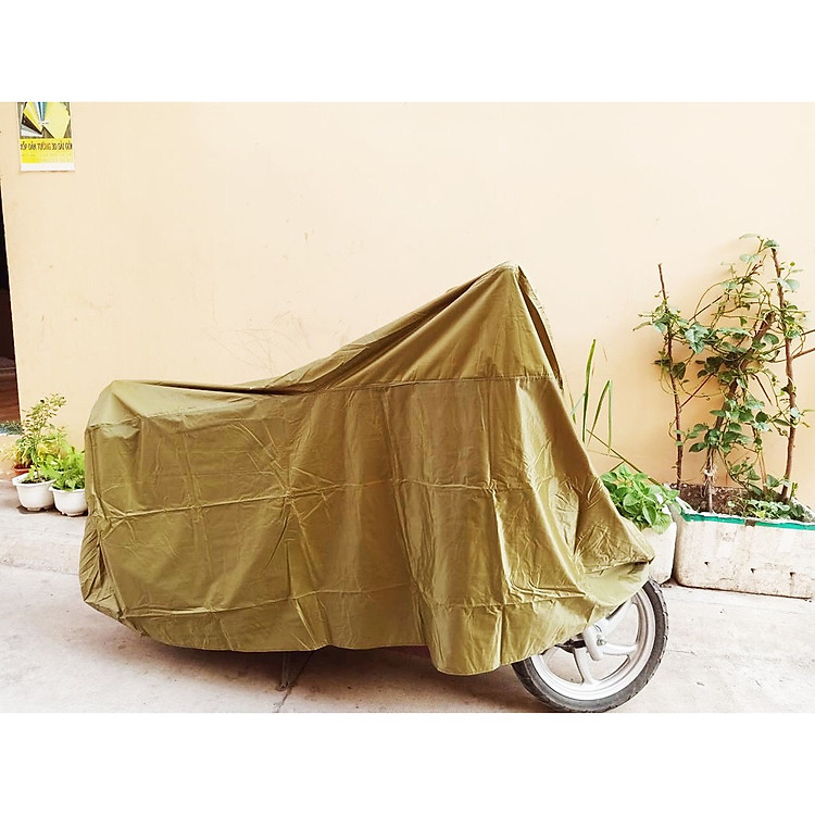 Bạt Trùm Xe Máy Cao Cấp Vải Dù Dày 2 Lớp – Chống Nước, Chống Nắng Nhiệt Tối Ưu – Áo Phủ Xe Bền Đẹp Bảo Vệ Toàn Diện Ngoài Trời