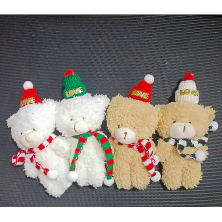 Mua Móc khoá gấu Teddy Noel dễ thương Chính hãng Tiết kiệm - Hình ảnh 3