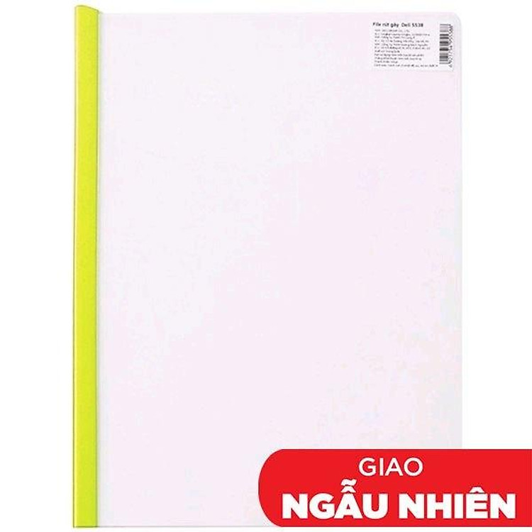 Bìa Rút Gáy Deli 5538