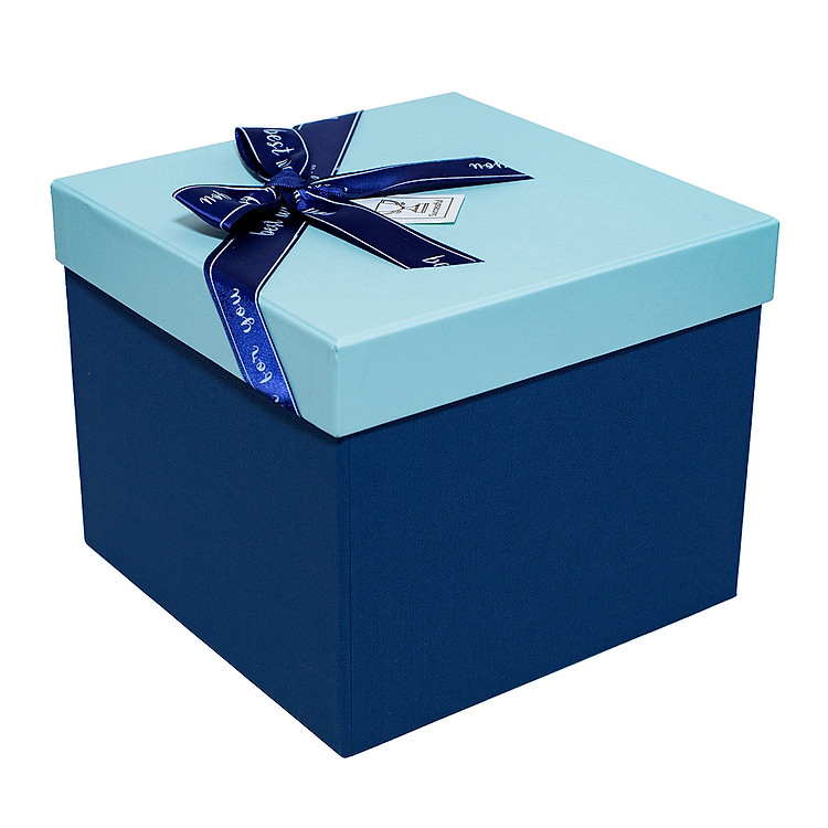 Hộp Quà Vuông V023 (18 x 18 x 15 cm) - Ảnh 2