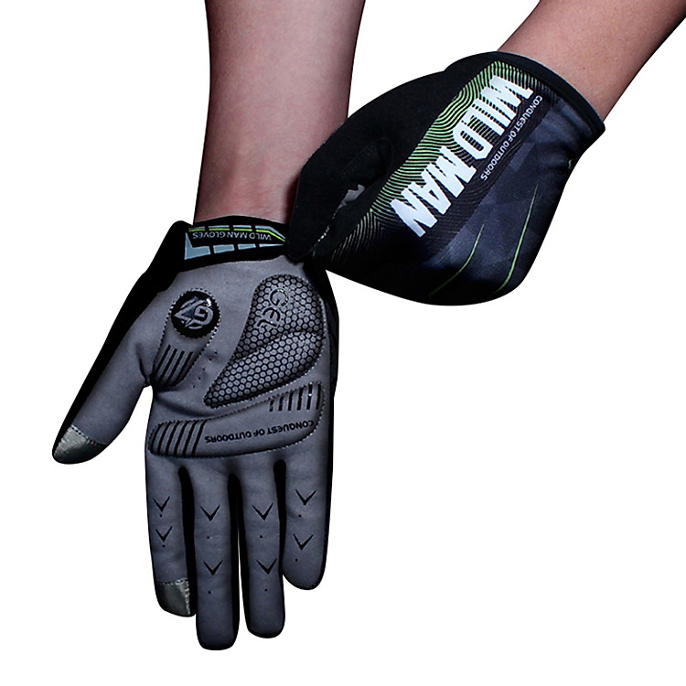 Găng tay đi xe máy Găng tay đi xe đạp Full ngón Wild Man G7 Hàng chính hãng