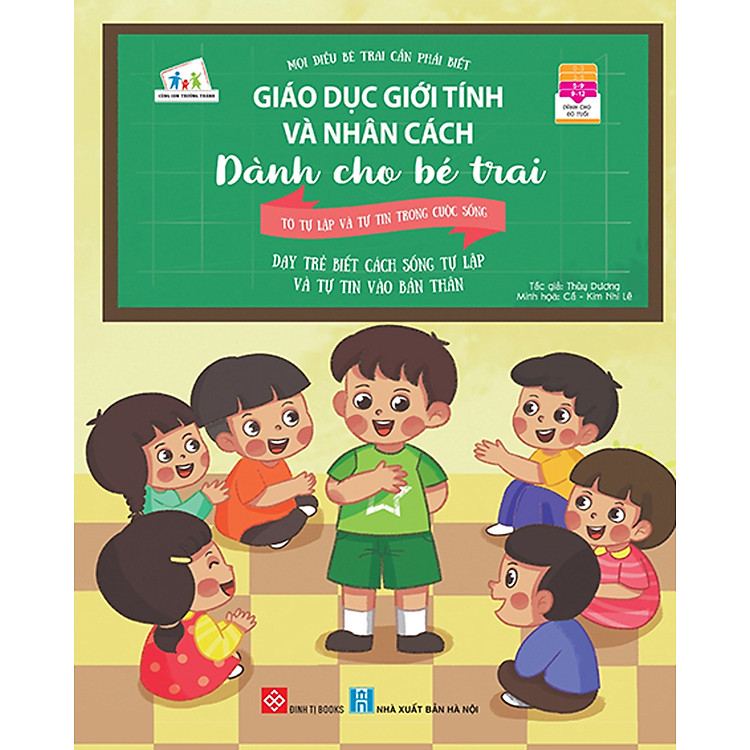 Tại Newshop: Giáo Dục Giới Tính Và Nhân Cách Dành Cho Bé Trai - Mọi Điều Bé Trai Cần Phải Biết