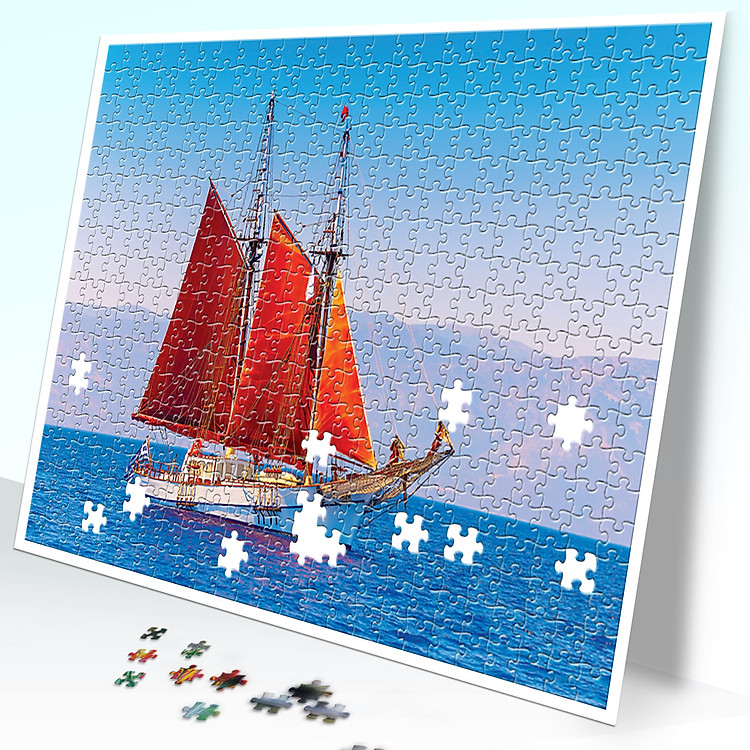 Mua Tranh xếp hình Tia Sáng Ra Khơi Chính hãng Giá tốt - Hình ảnh 2