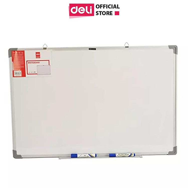 Bảng Từ Trắng Viết Bút Lông Deli EV600 (45x60cm)