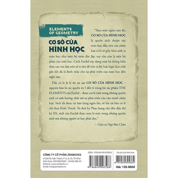 Cơ Sở Của Hình Học EUCLID - Ảnh 3