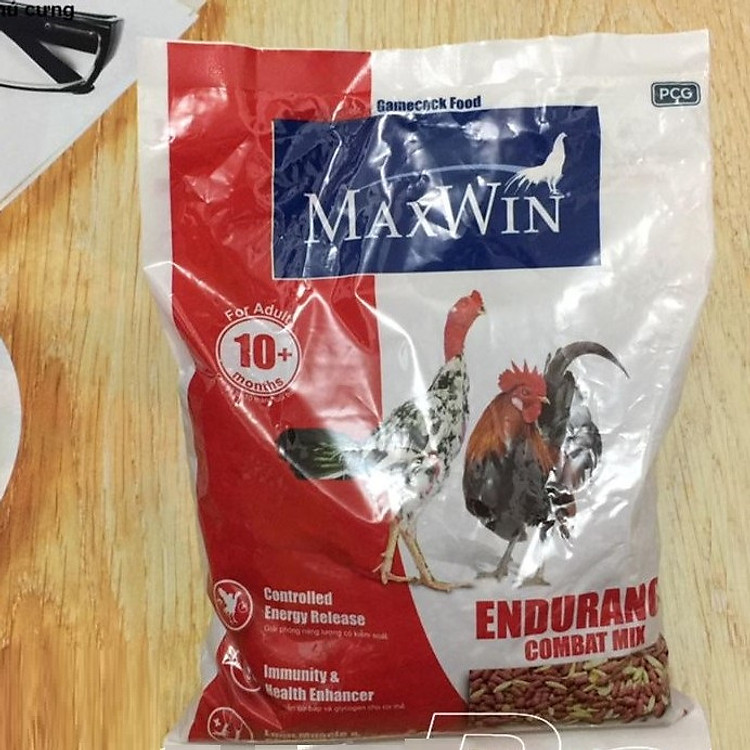 Combo 2 gói Maxwin - Thức ăn cho gà đá có thể dùng cho gà tre, chim cu- Ngũ cốc cho gà chọi gói 1kg