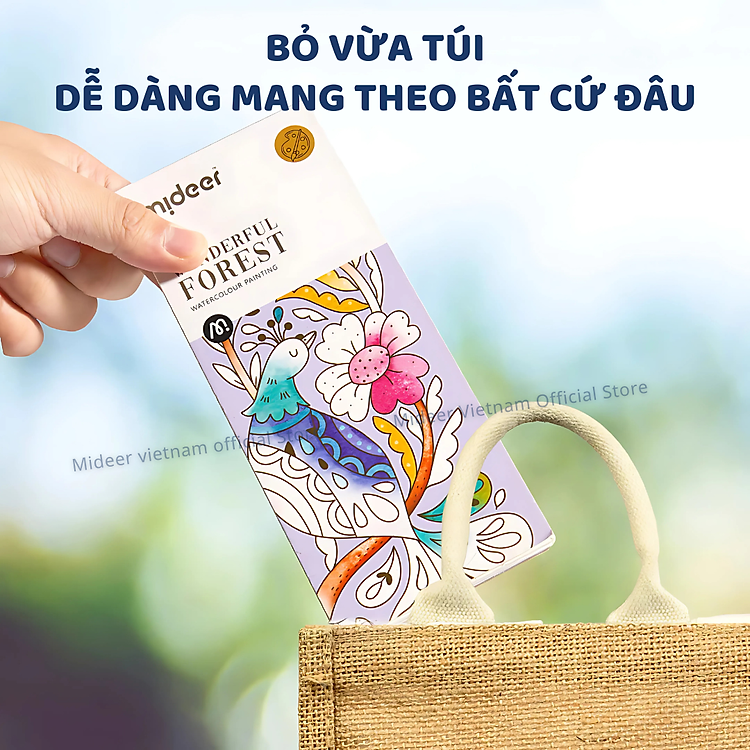 Tranh Tô Màu Nước Mideer cho Bé Chính hãng Ưu đãi - Hình ảnh 5