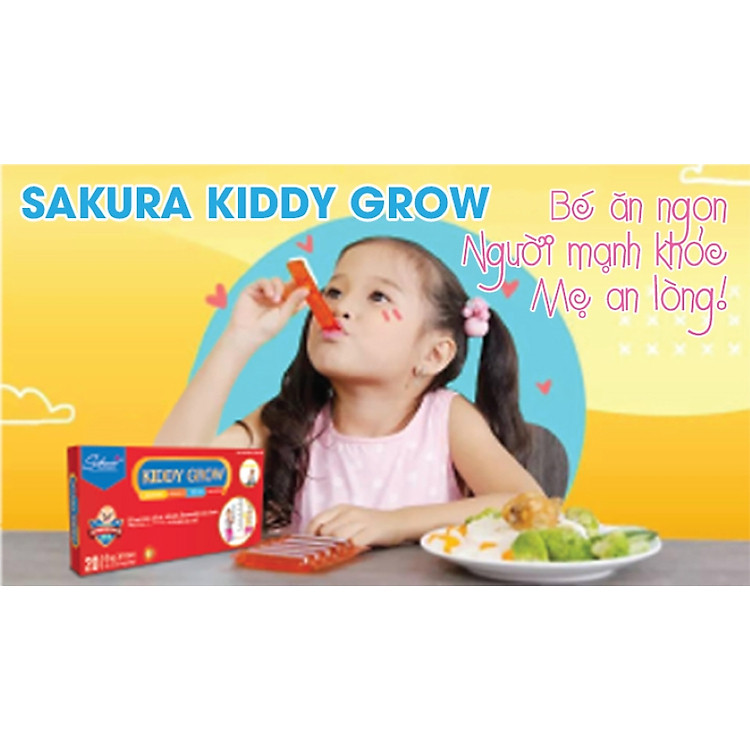 Nơi mua Siro Sakura Kiddy Grow 20 ống Giá tốt - Hình ảnh 2