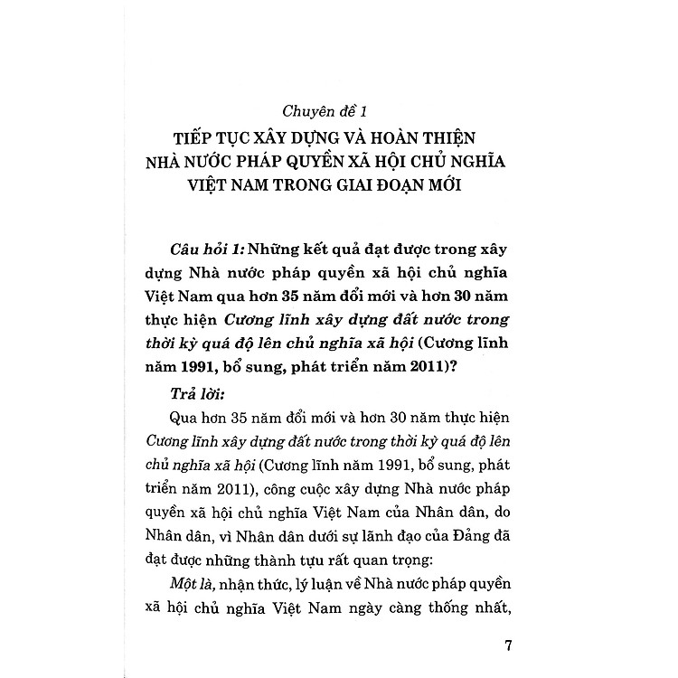 Tài Liệu Hỏi - Đáp Về Các Văn Kiện Hội Nghị Lần Thứ Sáu Ban Chấp Hành Trung Ương Đảng Khóa XIII - Ảnh 2