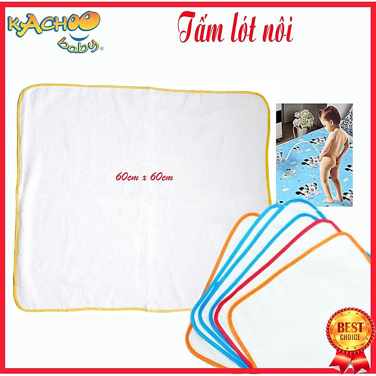 Mua Set 2 tấm lót nôi KACHOO cho bé Chính hãng Ưu đãi - Hình ảnh 2