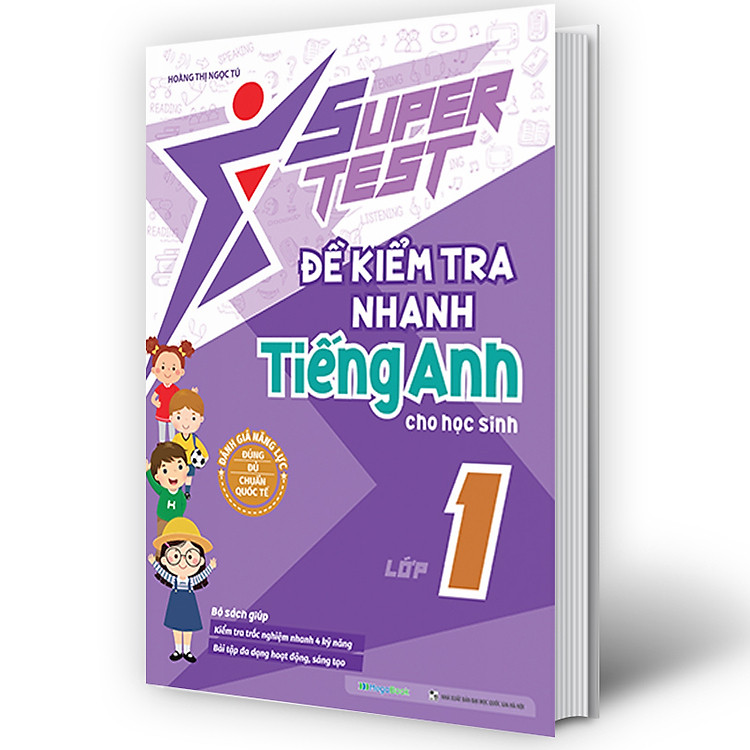 Super Test - Đề Kiểm Tra Nhanh Tiếng Anh Lớp 1 - Ảnh 2