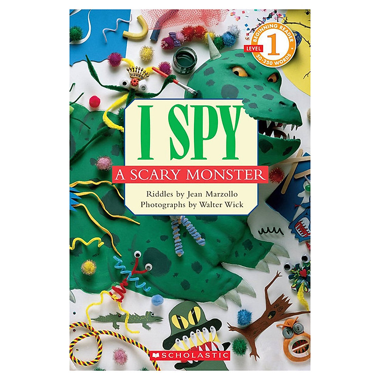 Sách Scholastic Reader Level 1: I Spy A Scary Monster