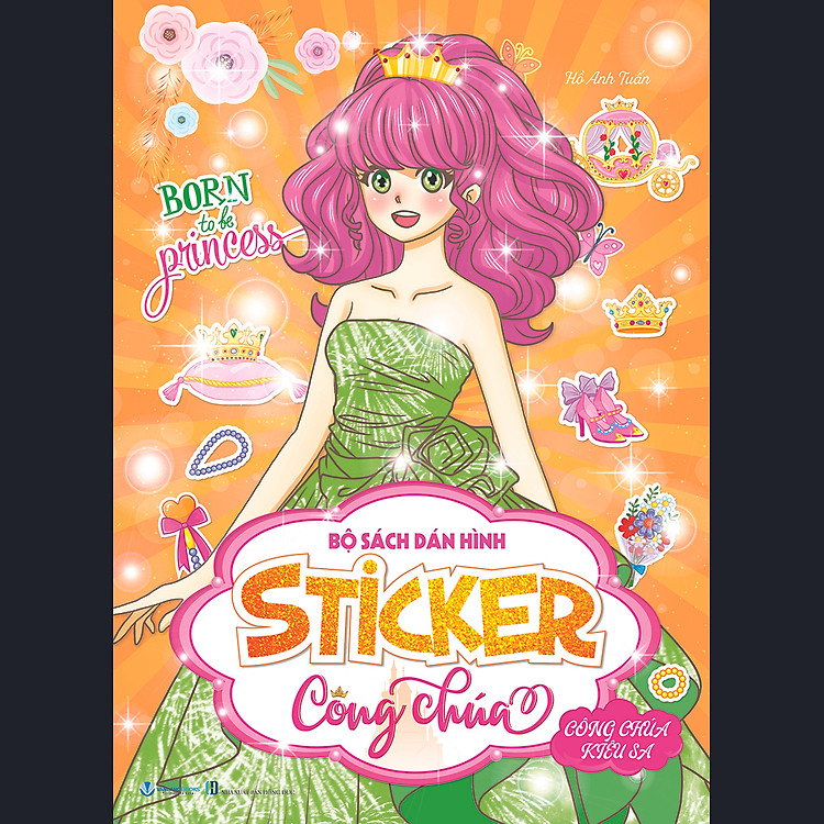 Bộ Sách Dán Hình Sticker Công Chúa - Vanlangbooks