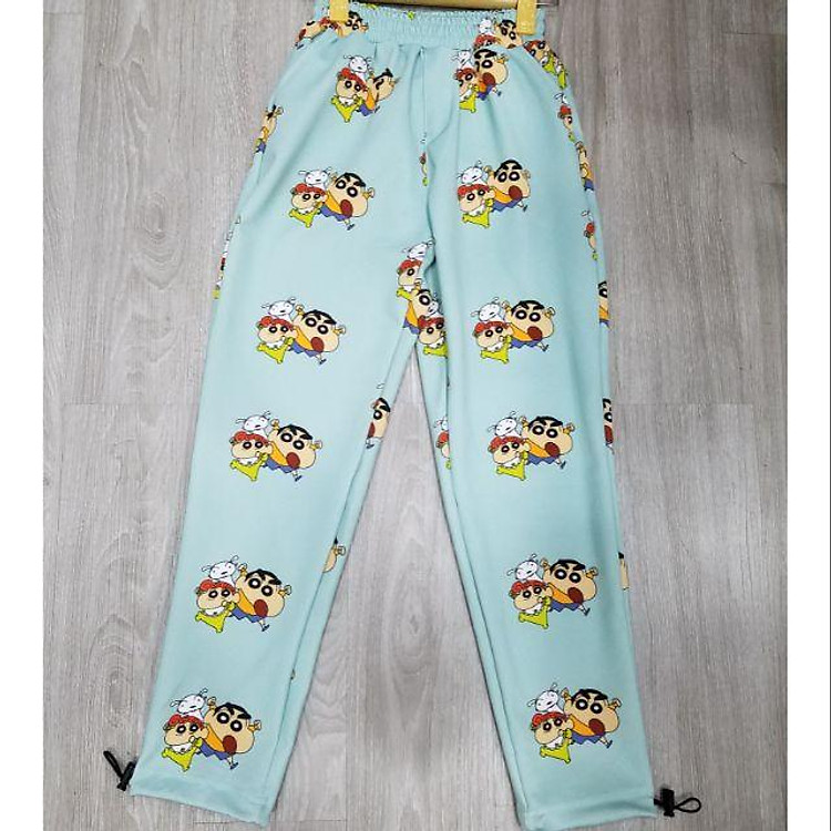 Quần Shin Dài Unisex - Quần dài cu shin - Quần Cartoon , Quần Hoạt Hình Shinosuke
