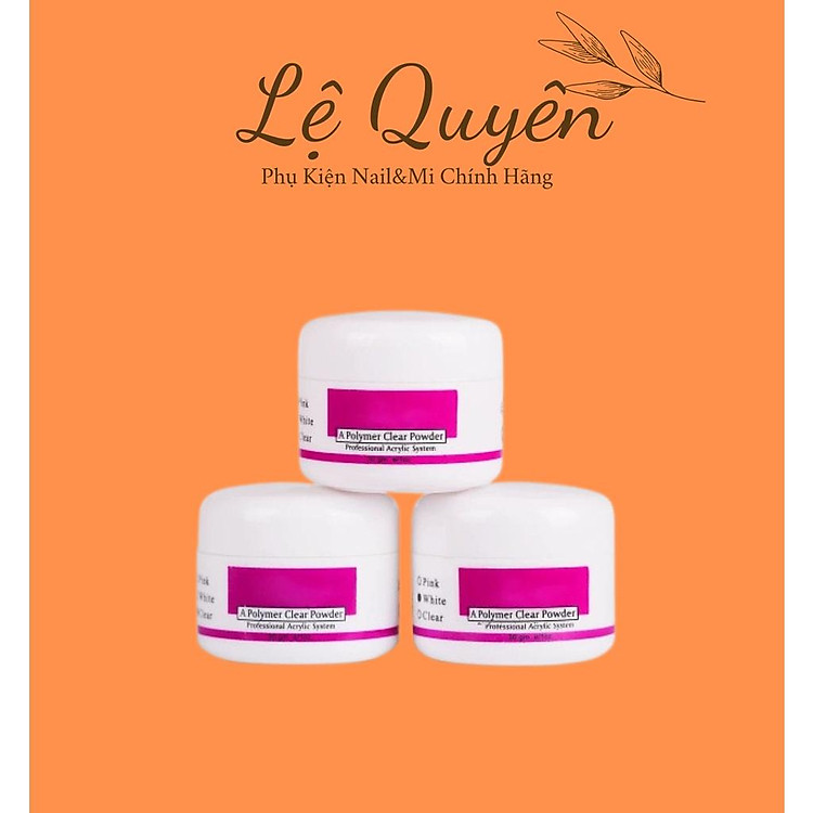 Bột Clear EZ FLOW Đắp Móng, Nhúng Móng, Đính Đá Tiện ích