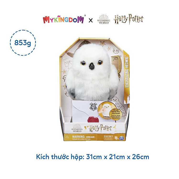 Mua Cú Tuyết Đưa Thư Hedwig 6061829 Chính hãng Giá tốt - Hình ảnh 2