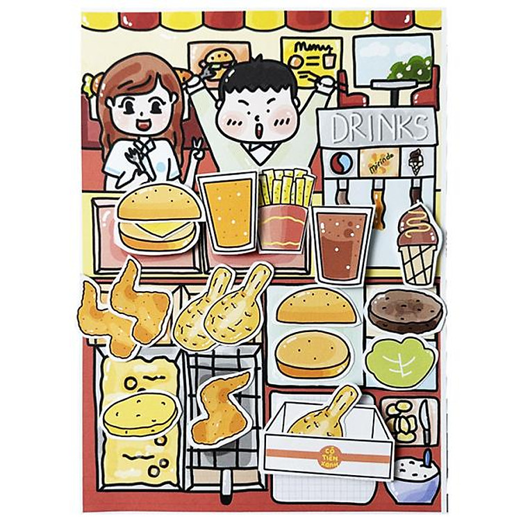 Mua Bộ Tranh Tương Tác Cô Tiên Xanh Chính hãng Giá rẻ