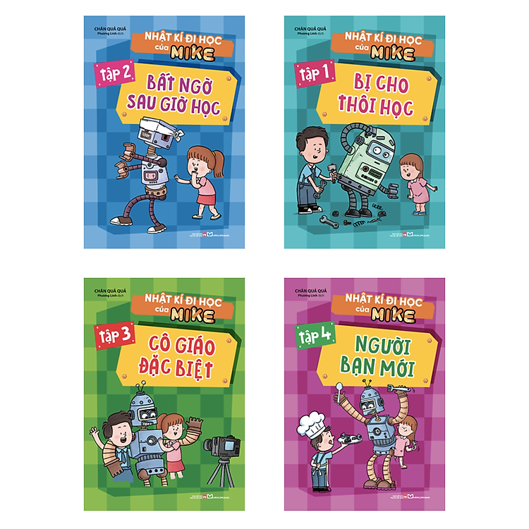 Nhật Kí Đi Học Của Mike (Trọn Bộ 4 Tập)