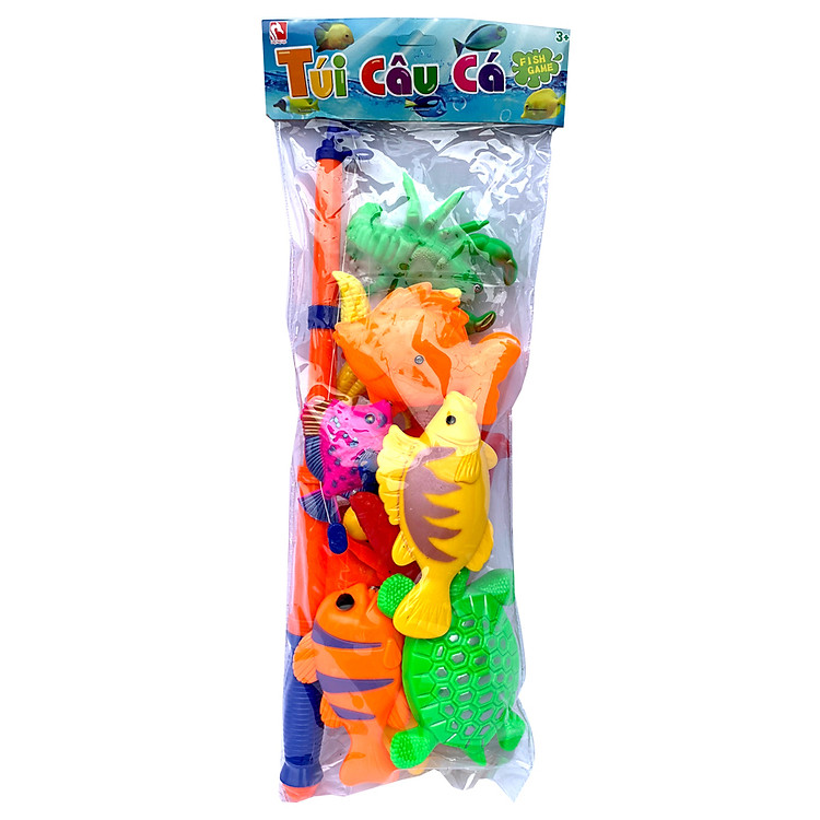 Bộ Đồ Chơi Câu Cá Nam Châm BENRIKIDS-LTC Dạng Túi