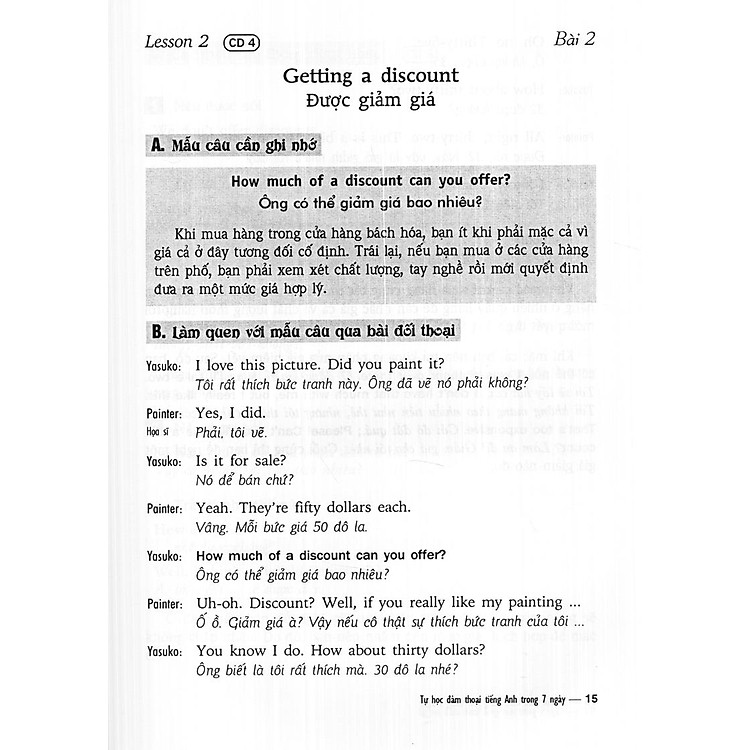 Tự Học Đàm Thoại Tiếng Anh Trong 7 Ngày - Ảnh 4