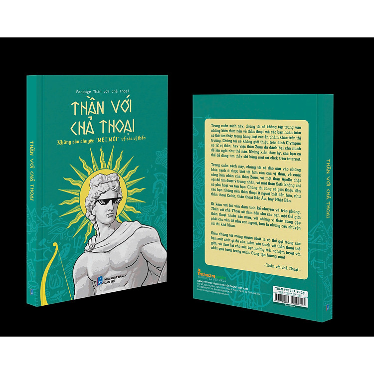 (Tái bản 2025) THẦN VỚI CHẢ THOẠI - Những câu chuyện “mệt mỏi” về các vị thần – Tri Thức Trẻ Books