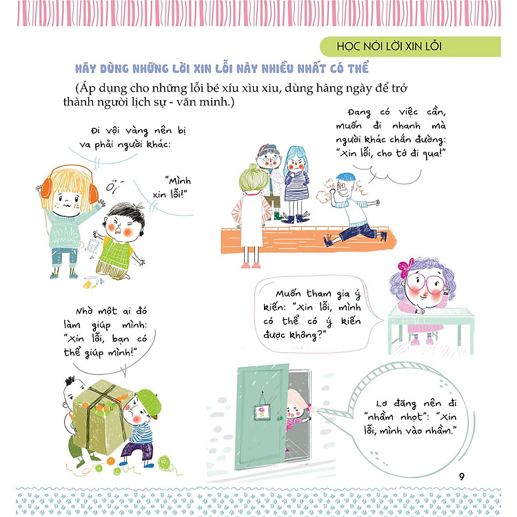 Kỹ Năng Sống Dành Cho Học Sinh - Học Nói Lời Xin Lỗi (Tái Bản) - Ảnh 6