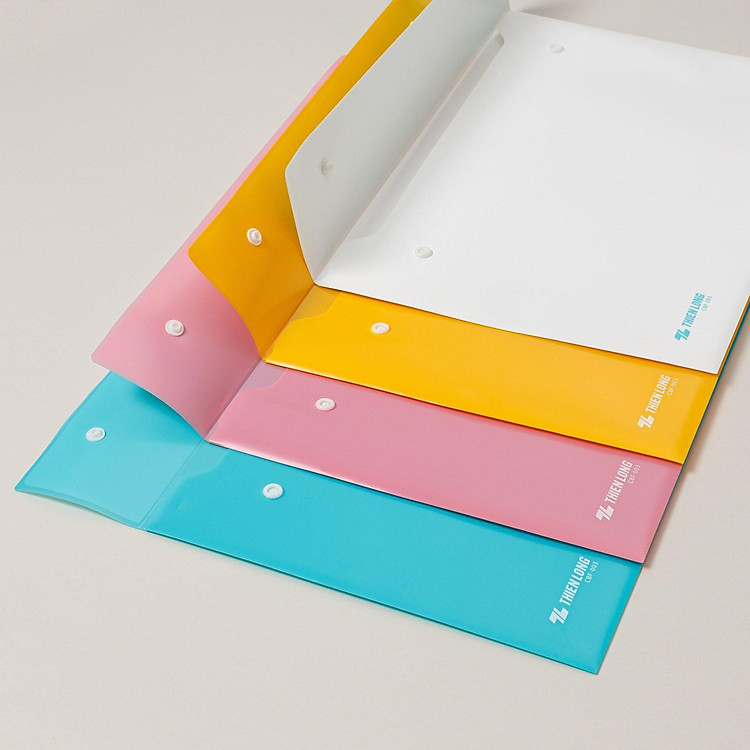 Bìa Nút Màu Pastel F4 Thiên Long CBF-003 (125 tờ A4) - Ảnh 4