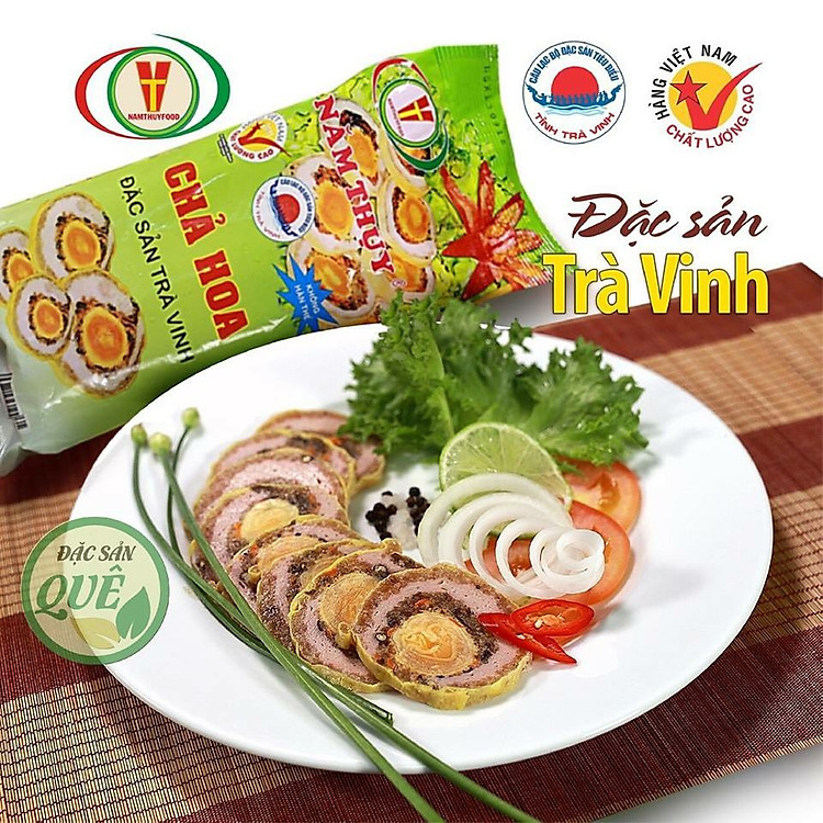 Chả Hoa Ngũ Sắc Trứng Muối - 500gr