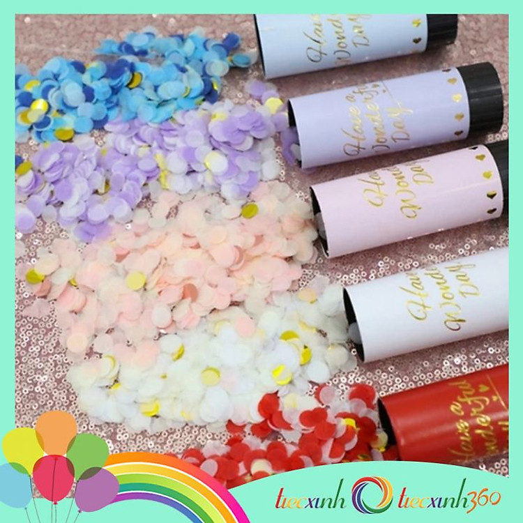 Ống phụt giấy Confetti Popper