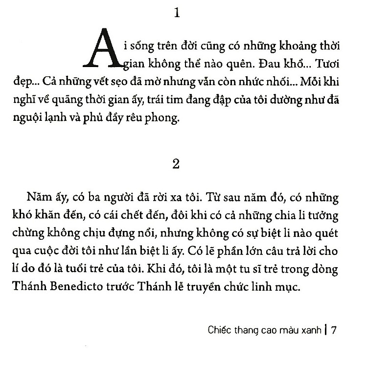 Chiếc Thang Cao Màu Xanh - Ảnh 3