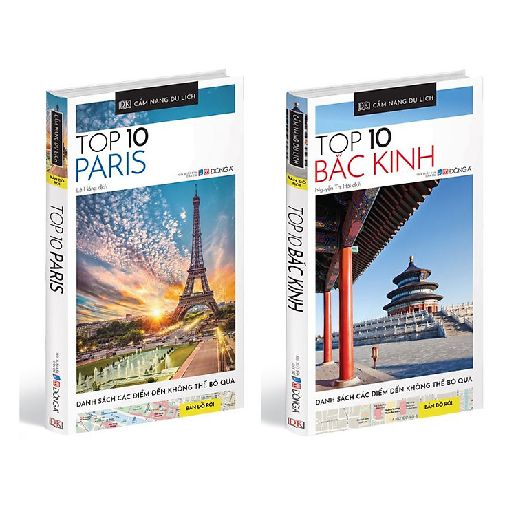 Combo 2 cuốn Cẩm nang du lịch - Top 10