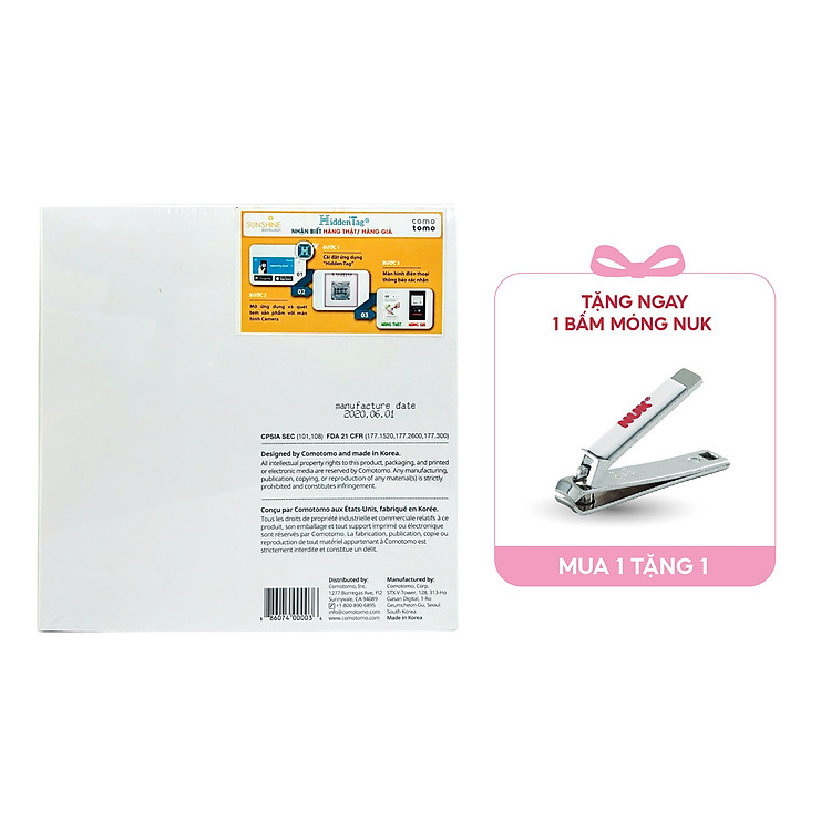 Bộ bình sữa silicone Comotomo 250ml - Xanh Chính hãng Tiết kiệm - Hình ảnh 3