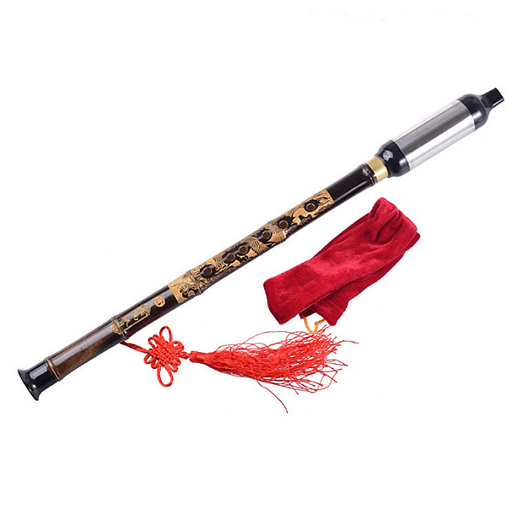 Sáo dọc ( sáo mèo ) khắc rồng tone G và F