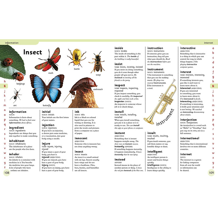 First Children's Dictionary: A First Reference Book For Children - Ảnh 4