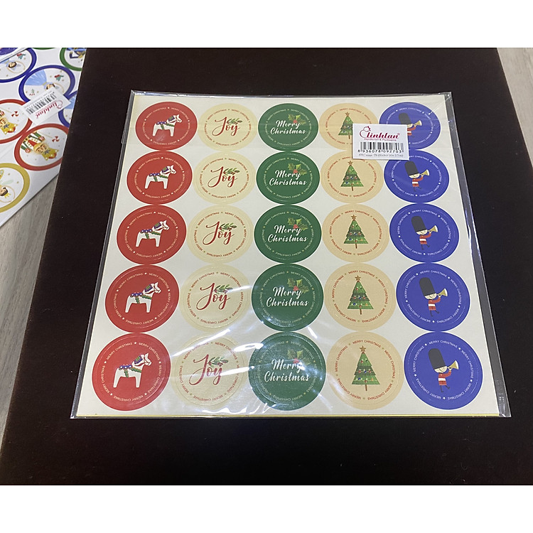 Stickers dán trang trí Noel cao cấp - Ảnh 3