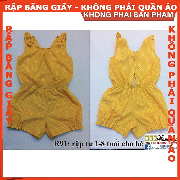 Rập giấy mã R91 (BẢN VẼ)