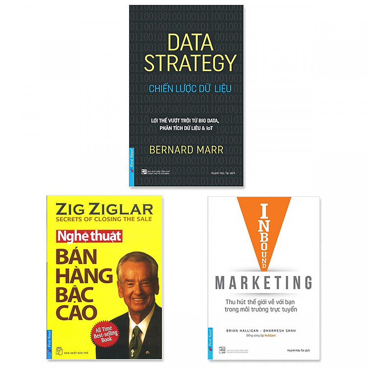 Combo 3 cuốn: Chiến Lược Dữ Liệu, Nghệ Thuật Bán Hàng Bậc Cao, Inbound Marketing
