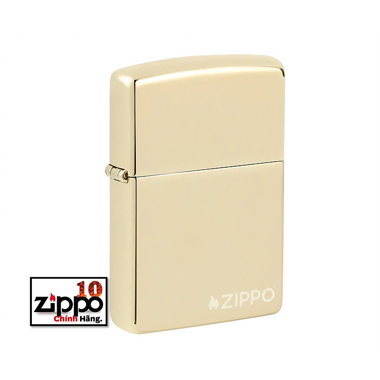 Zippo 46682ZL Classic Champagne Zippo Logo - Chính hãng 100%