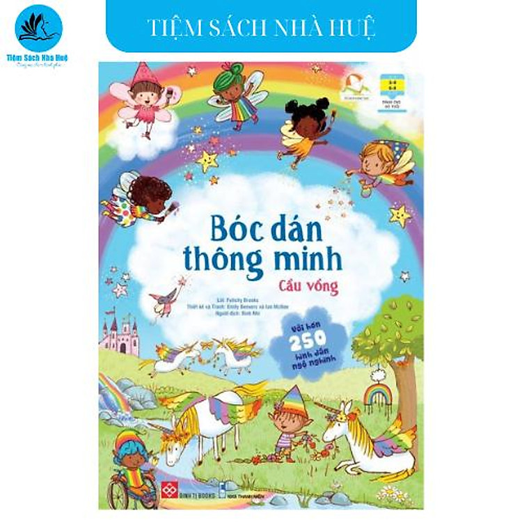 Bóc Dán Thông Minh – Cầu Vồng – Dành Cho Bé Từ 3-8 Tuổi