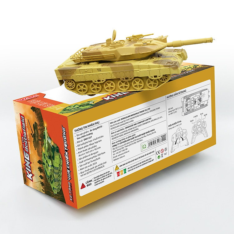 Mua Đồ Chơi Xe Tăng Điều Khiển Từ Xa Chính hãng Ưu đãi - Hình ảnh 2